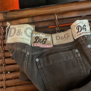 SOLD ! Authentic Dolce & Gabbana vintage Pants jeans Size 26 - 40)